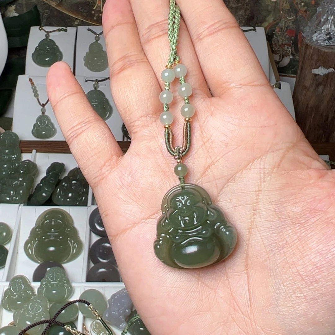 和田玉吊坠(不含链)未镶嵌①****a30mm新年特价款