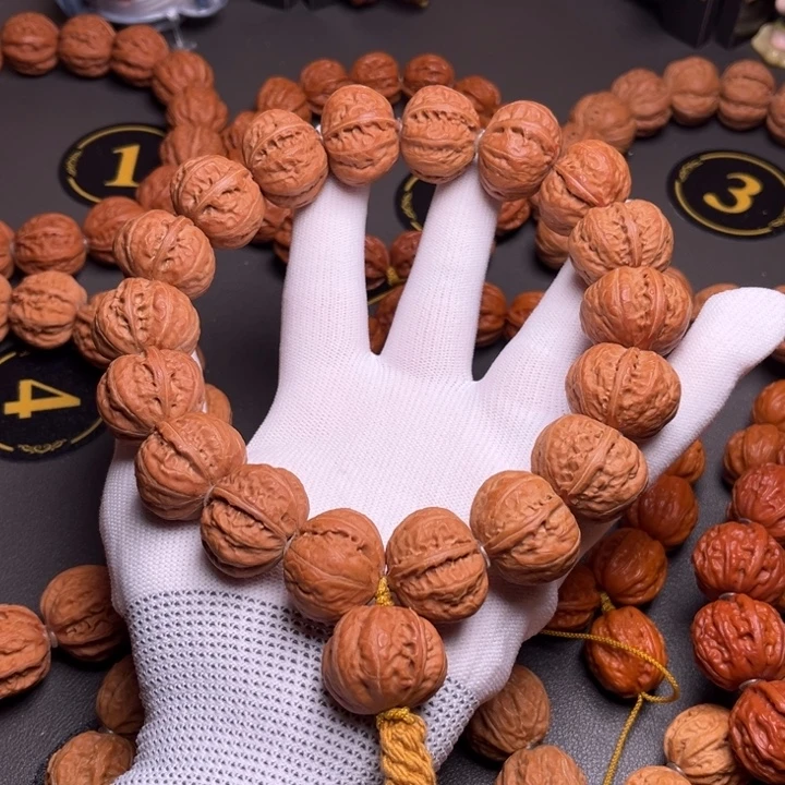 知***7文玩核桃手串磨盘