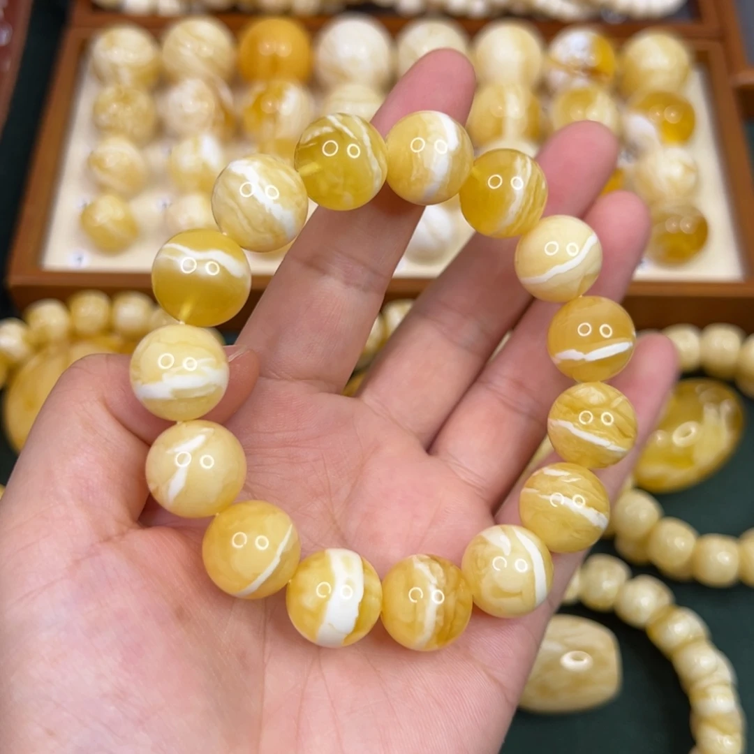 琥珀未镶嵌裸石14.3一线