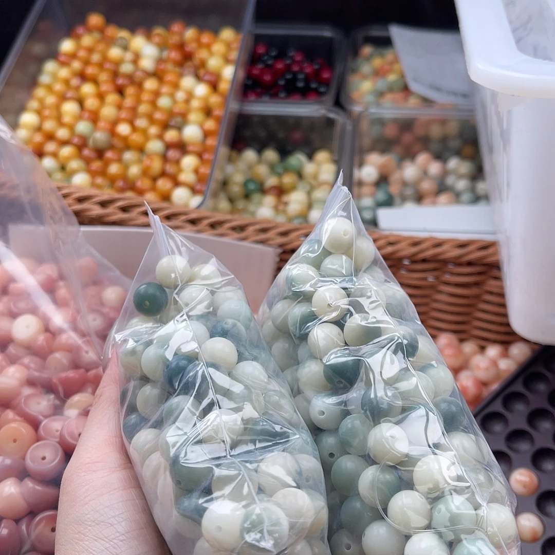 白玉菩提吊坠a锅底11mm/100颗