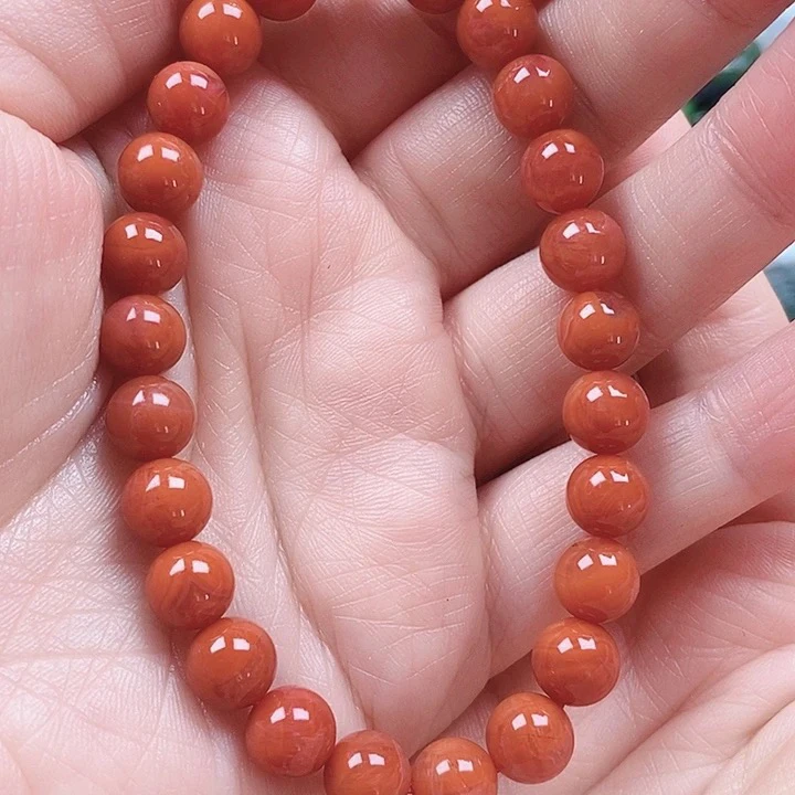 南红放漏手串10mm