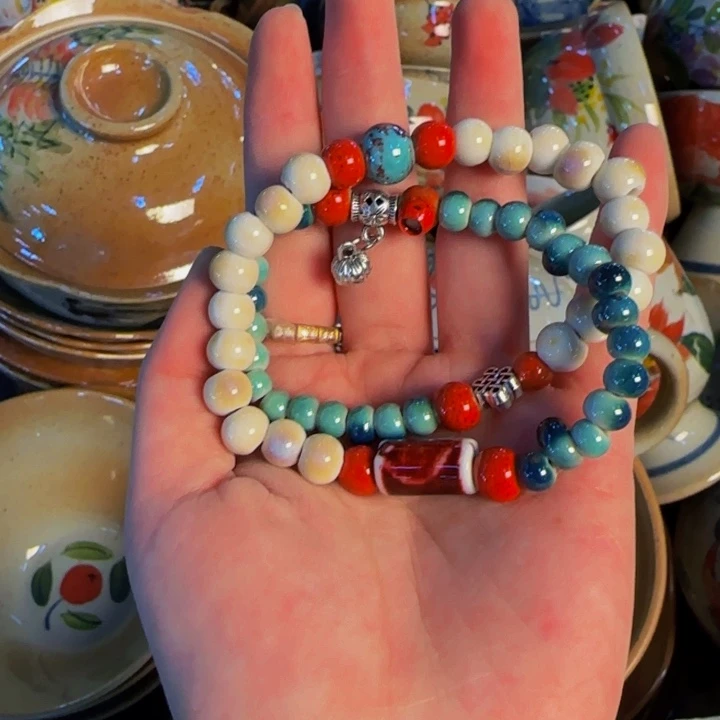 瓷片景德镇陶瓷手工手绘