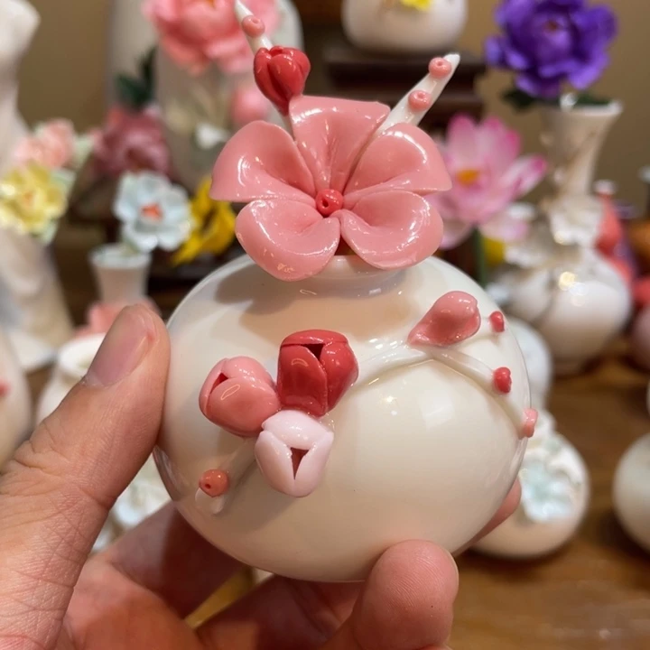 手工精致花瓶摆件