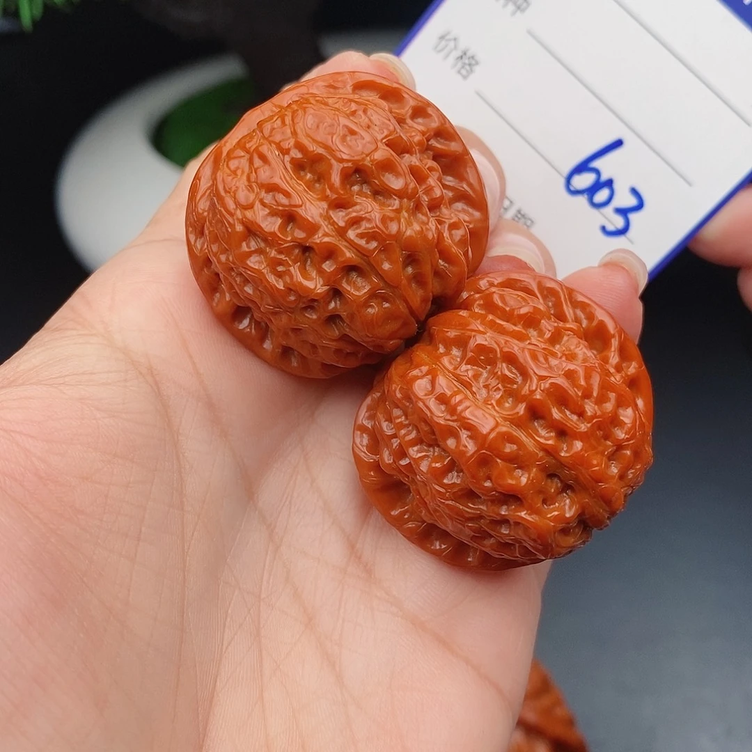 把件文玩核桃37血麒麟603