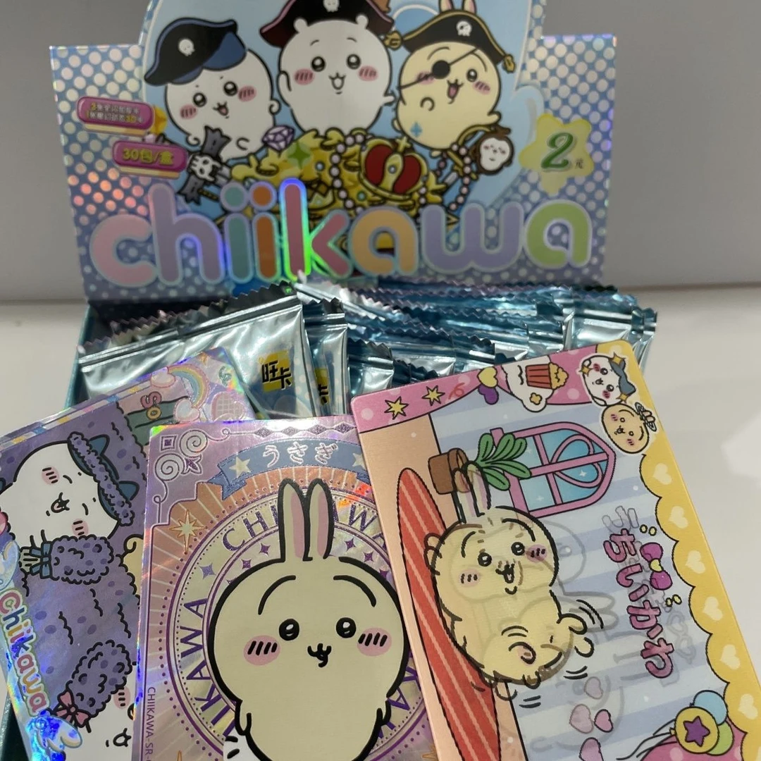 集换式光栅乌萨奇小八动漫二创周边可爱卡通收藏卡