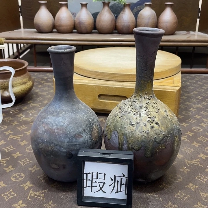 随机一对图上同款鹤首花器