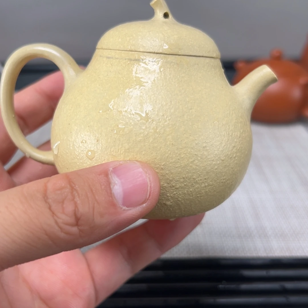 壶紫砂微瑕茶壶款