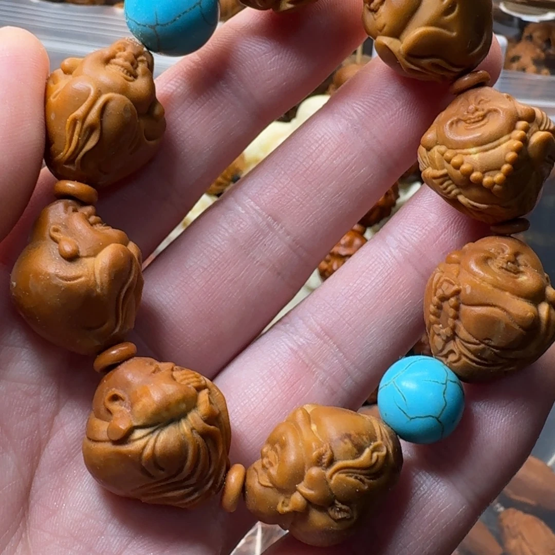 橄榄核手串/手链尺寸19左右 微瑕疵