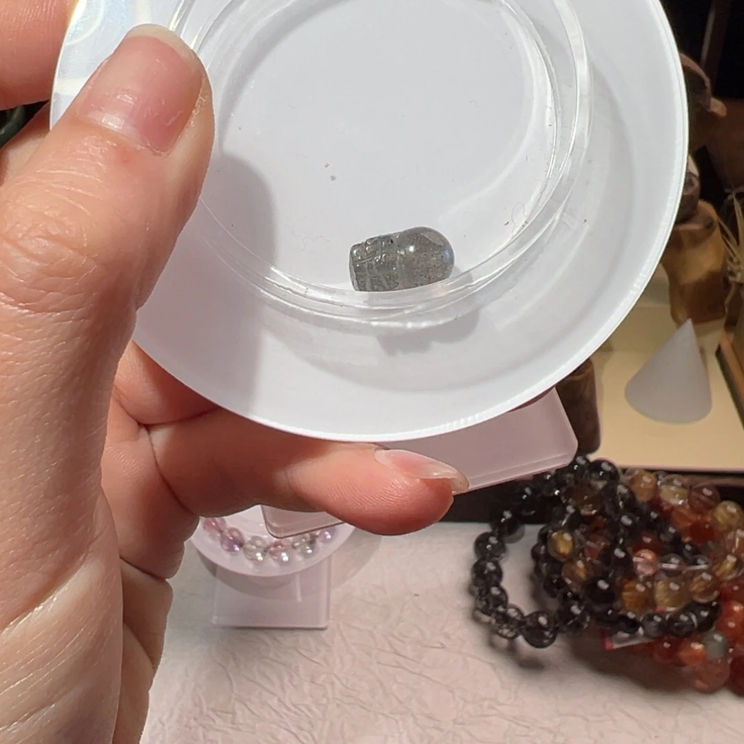 烟晶手链未镶嵌?****?不退不换