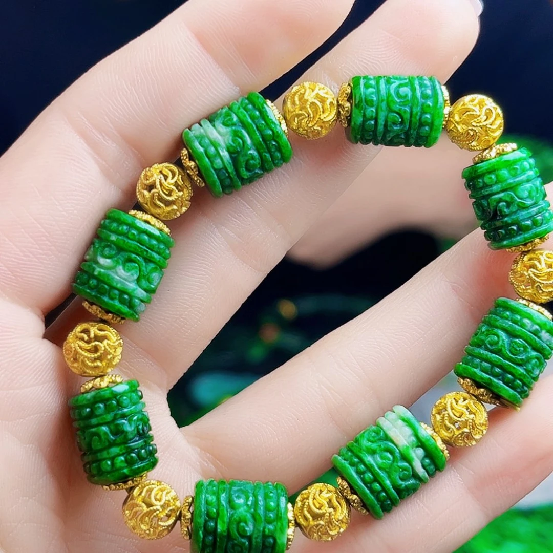 颈饰银S925镶嵌翡翠多样性