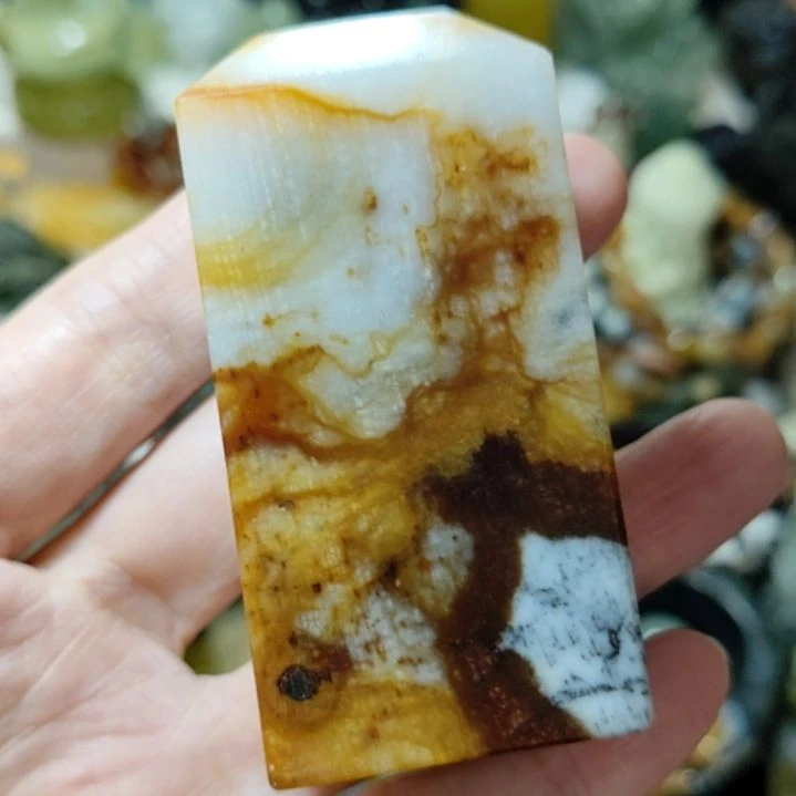 岫玉未镶嵌印章款式