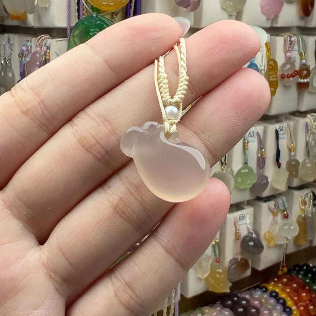 玛瑙/玉髓未镶嵌颈饰