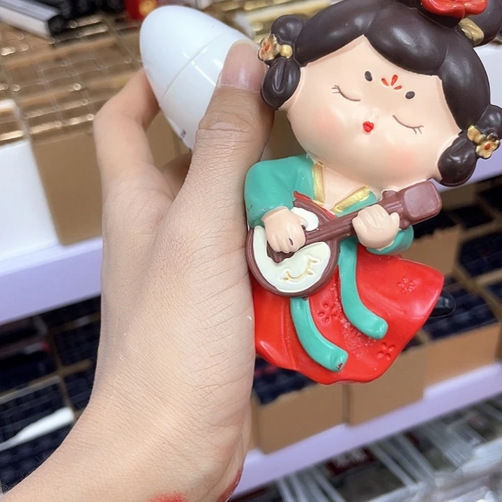 瓷片香奶奶白蛋陶瓷娃娃