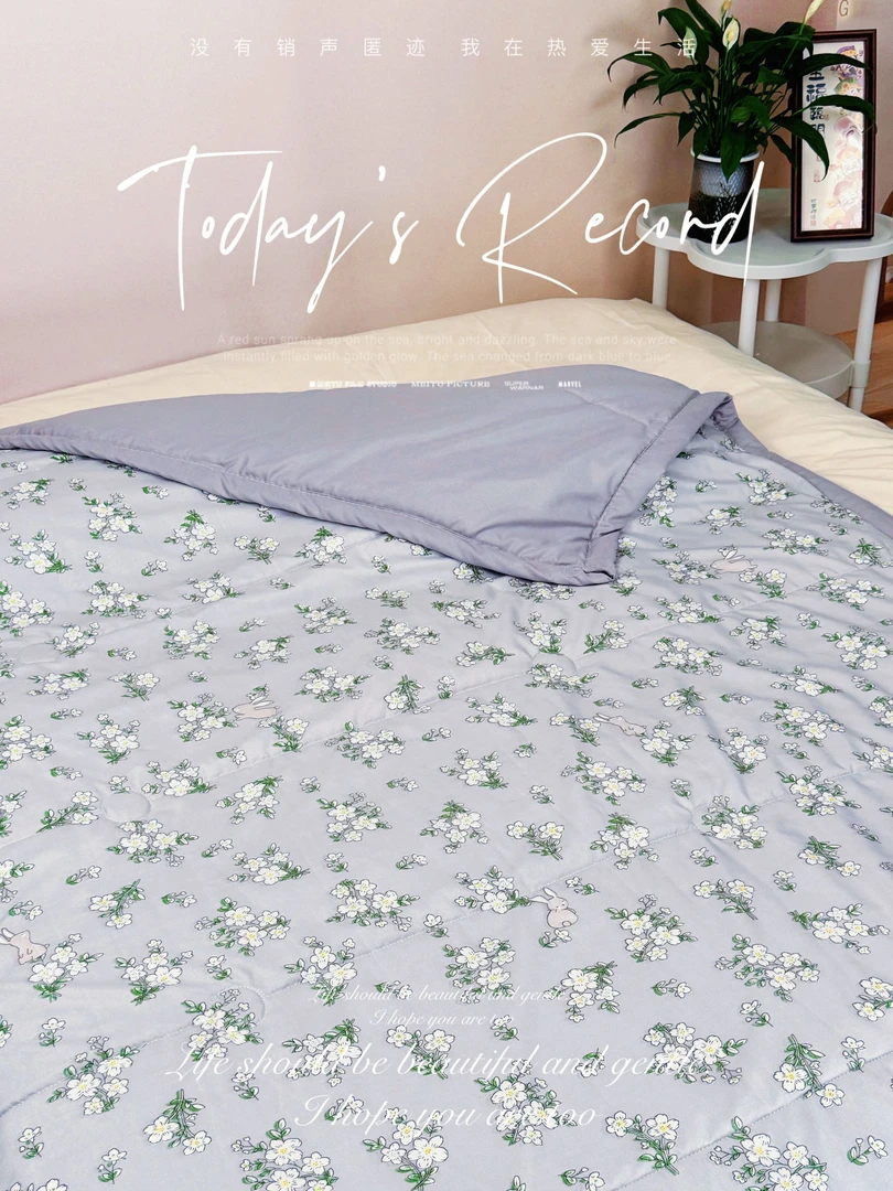 【随机颜色】小香丝高端夏凉被150×200一床