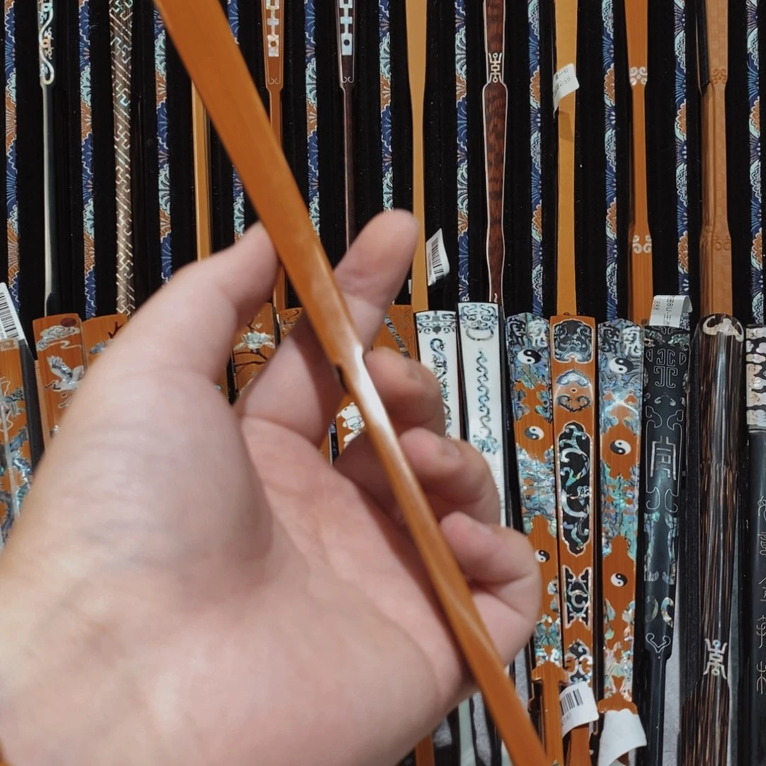 扇子纯手工制作工艺品