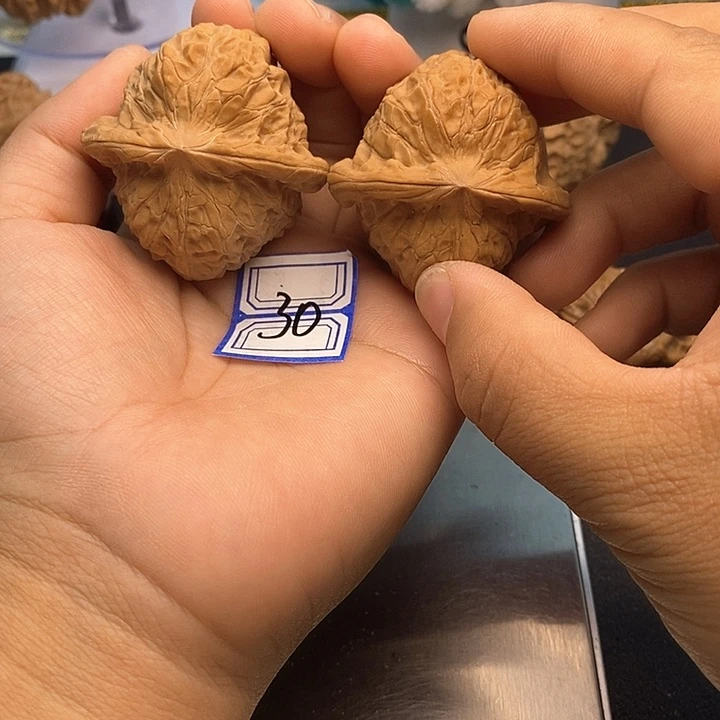 文玩核桃把件44南瓜墩