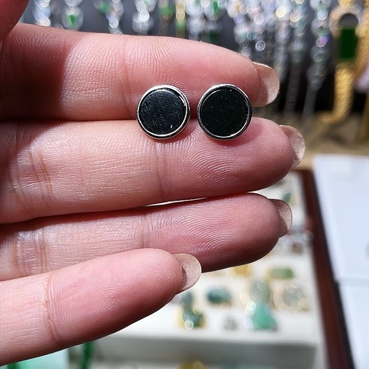 翡翠银S925镶嵌颈饰