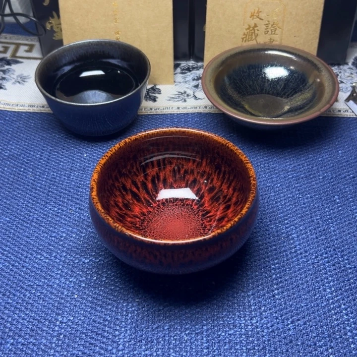 建阳建盏喝茶主人杯