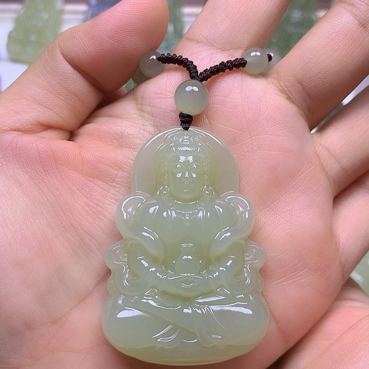 豫***商颈饰未镶嵌和田玉