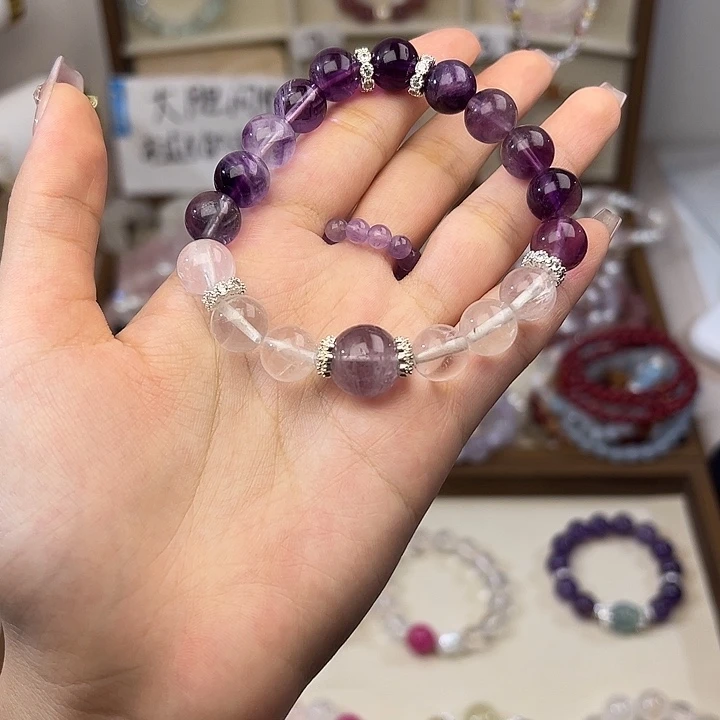 银S925镶嵌手链水晶