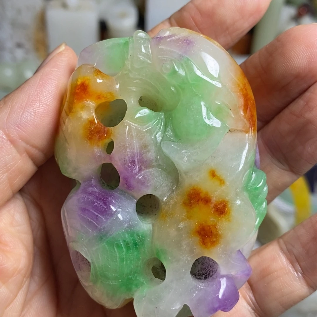 和田玉（糖玉）未镶嵌颈饰