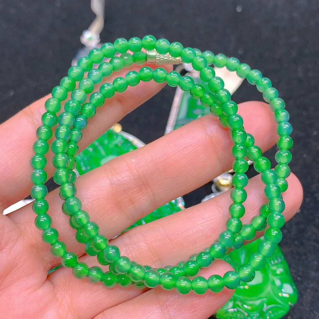 翡翠未镶嵌吊坠(不含链)翡翠