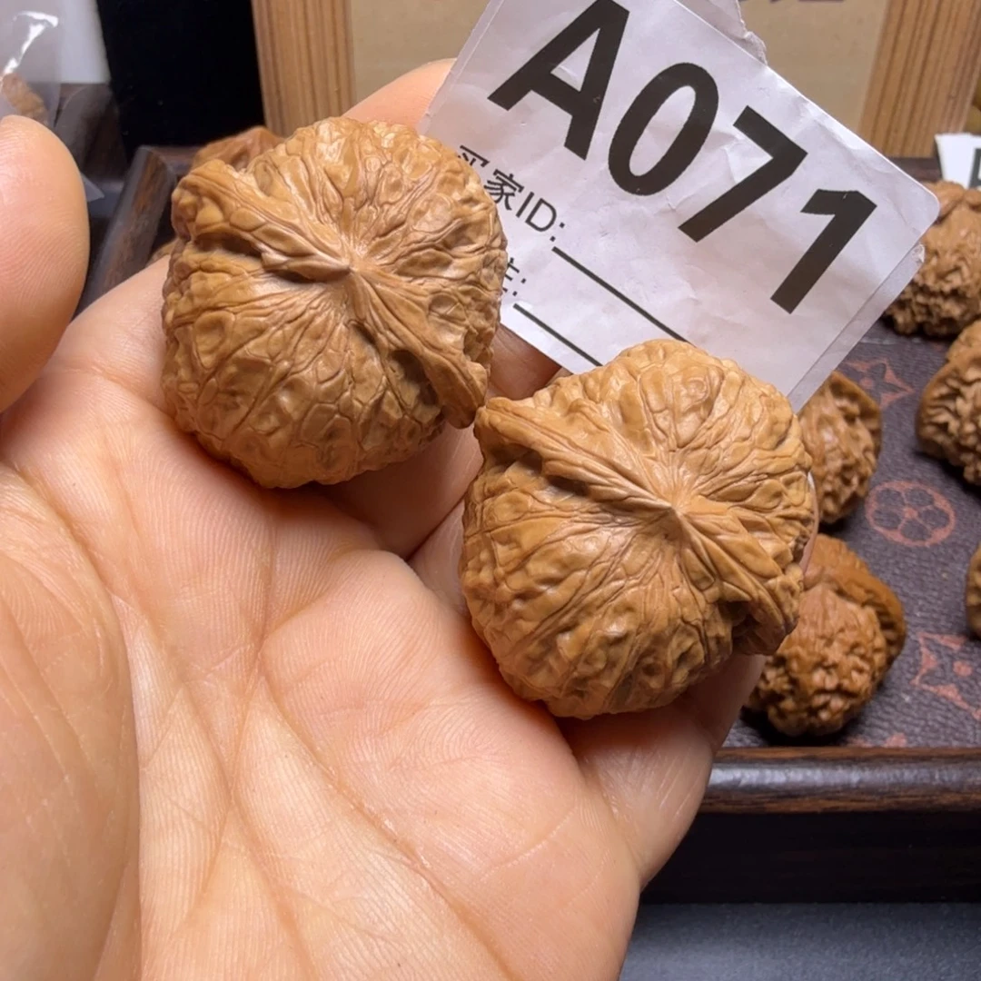 文玩核桃把件39尺南瓜A071