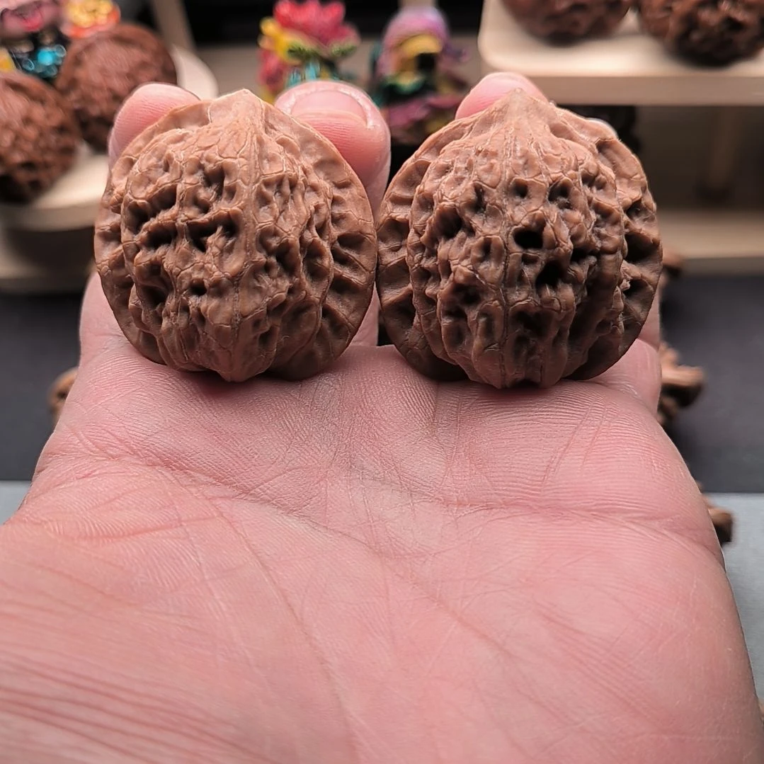 吊坠文玩核桃山地崔凯公子帽40尺