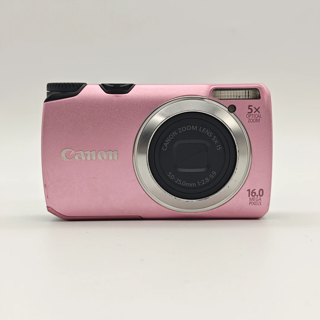 95新 Canon/佳能 A3300IS 粉色 1600万像素 出片冷白皮清透感