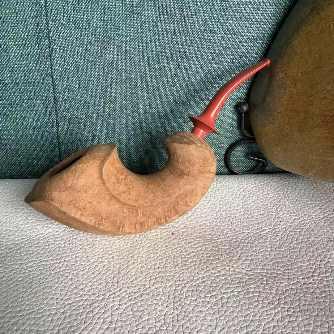 487纯手工石楠木烟斗