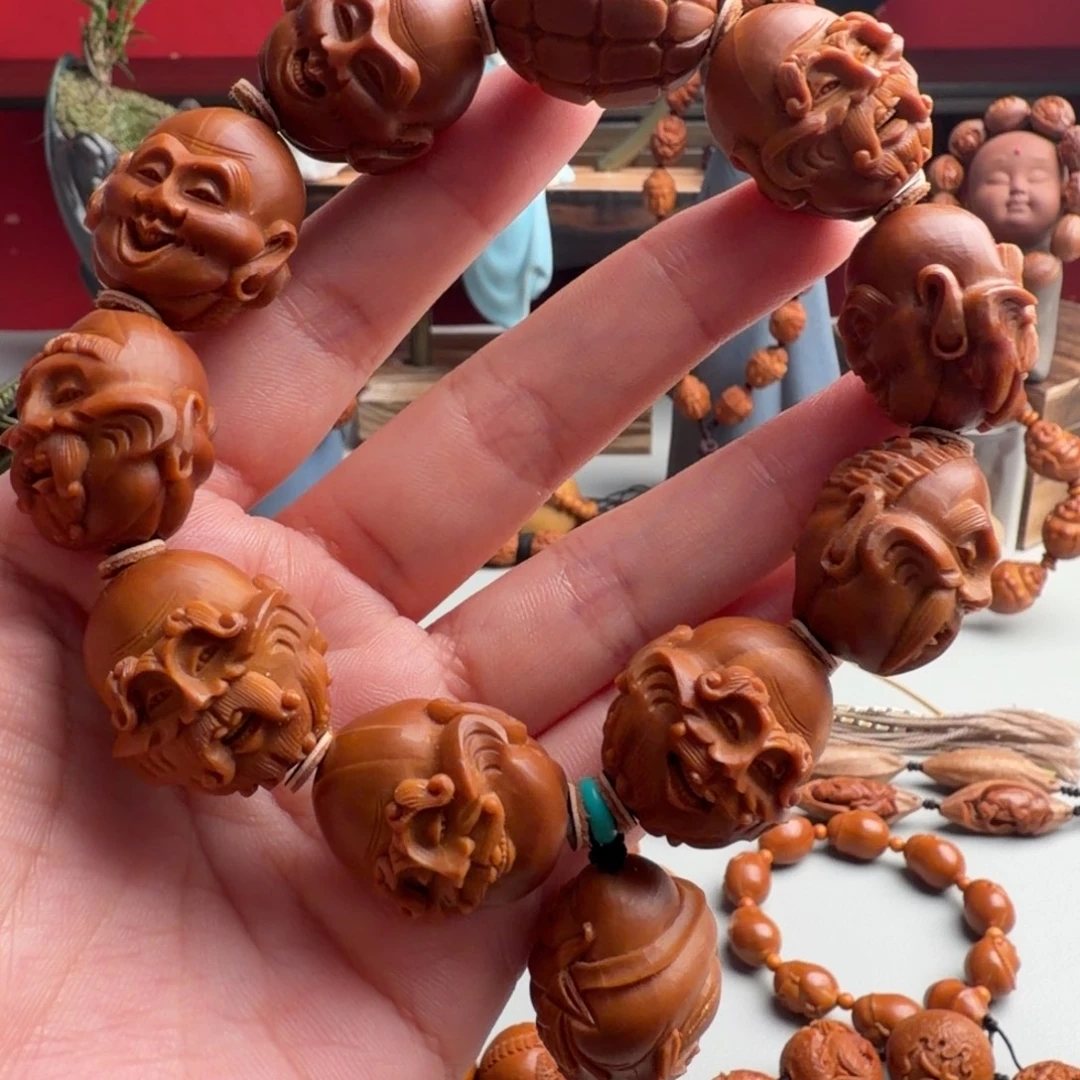 橄榄核手串/手链2.1铁殷派罗汉