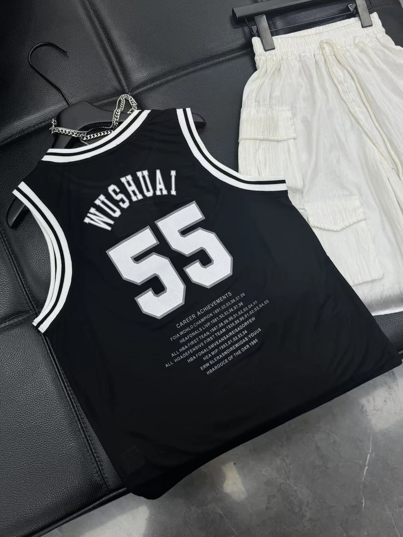 吾 2025【Y】7月23日 儿童男童女童时尚黑色55号短袖T恤5511-