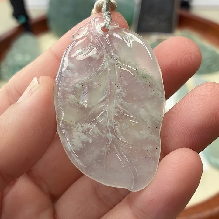 翡翠未镶嵌颈饰天然翡翠a货