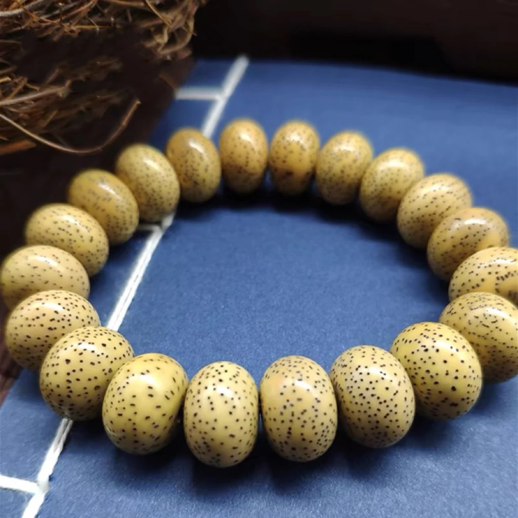 【福珠】星月菩提单圈手串原生态文玩佛珠盘玩念珠情侣手链