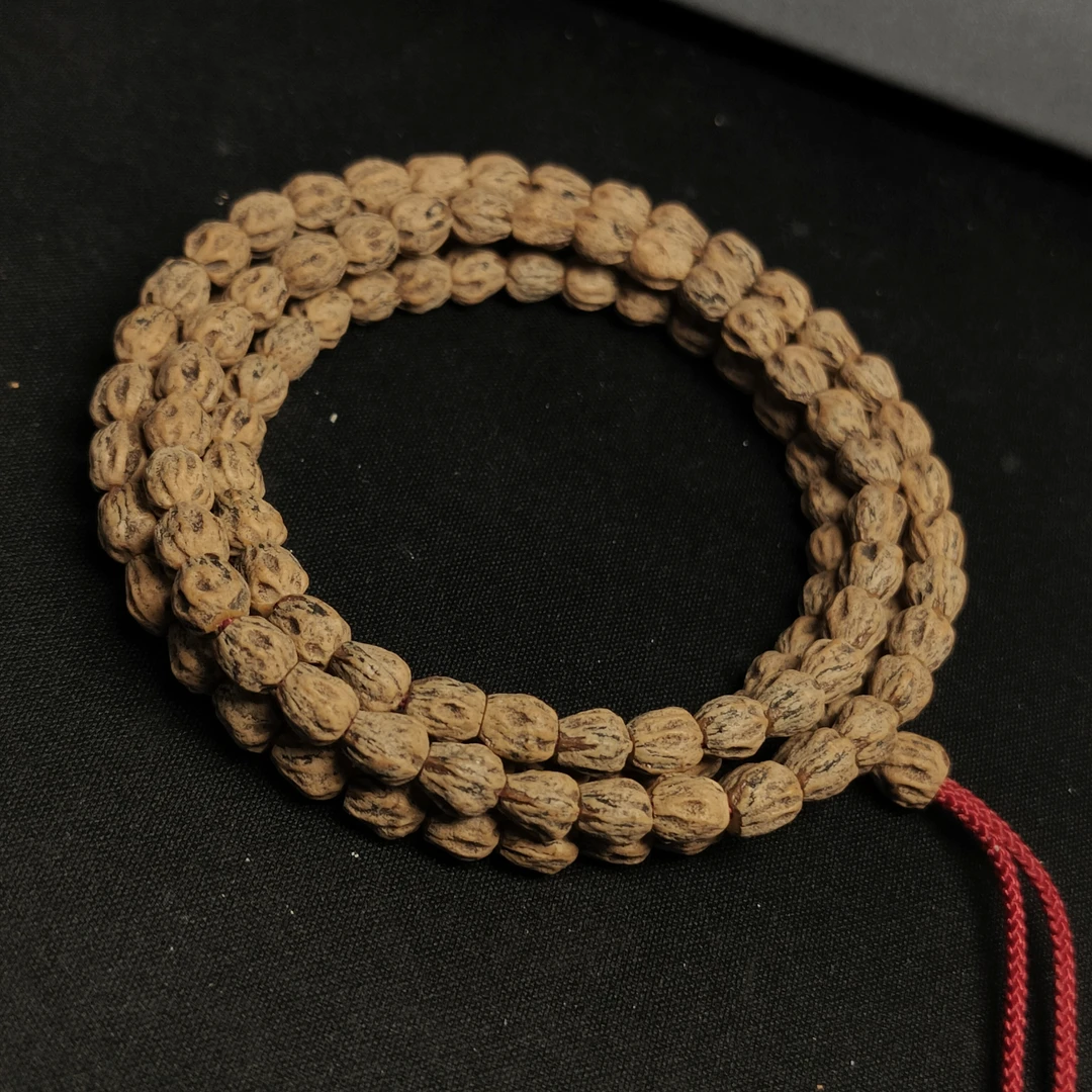 柏香籽经典热振高油高密微切尸陀林“赤血鬼瞳”6+mm108长串