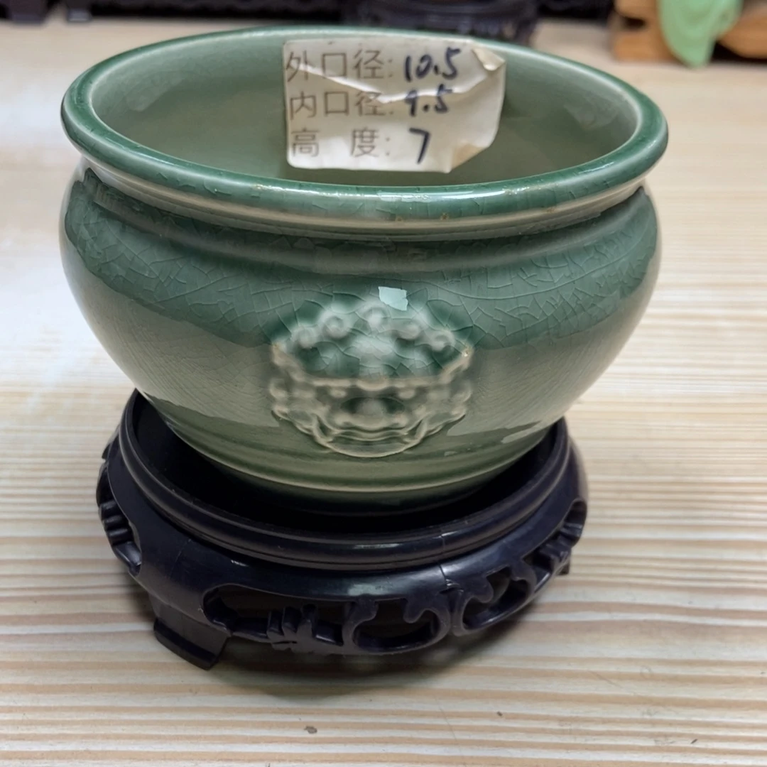 瓷片陶瓷花盆陶瓷艺术