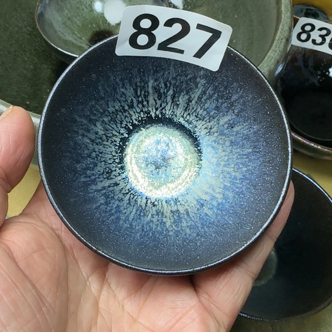 茶盏建盏杯主人杯龙窑柴烧