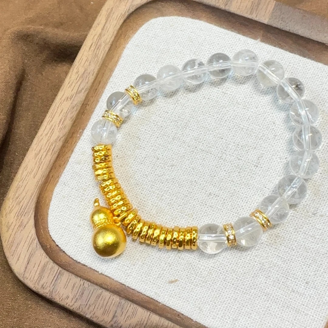 铜合金手链 Q10730.铜合金中式白水盘缠时尚百搭经典实心