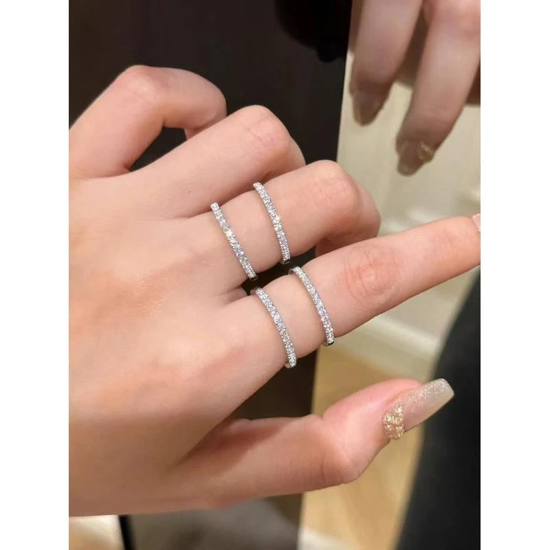 【南非严选】0.2CT女半排戒指