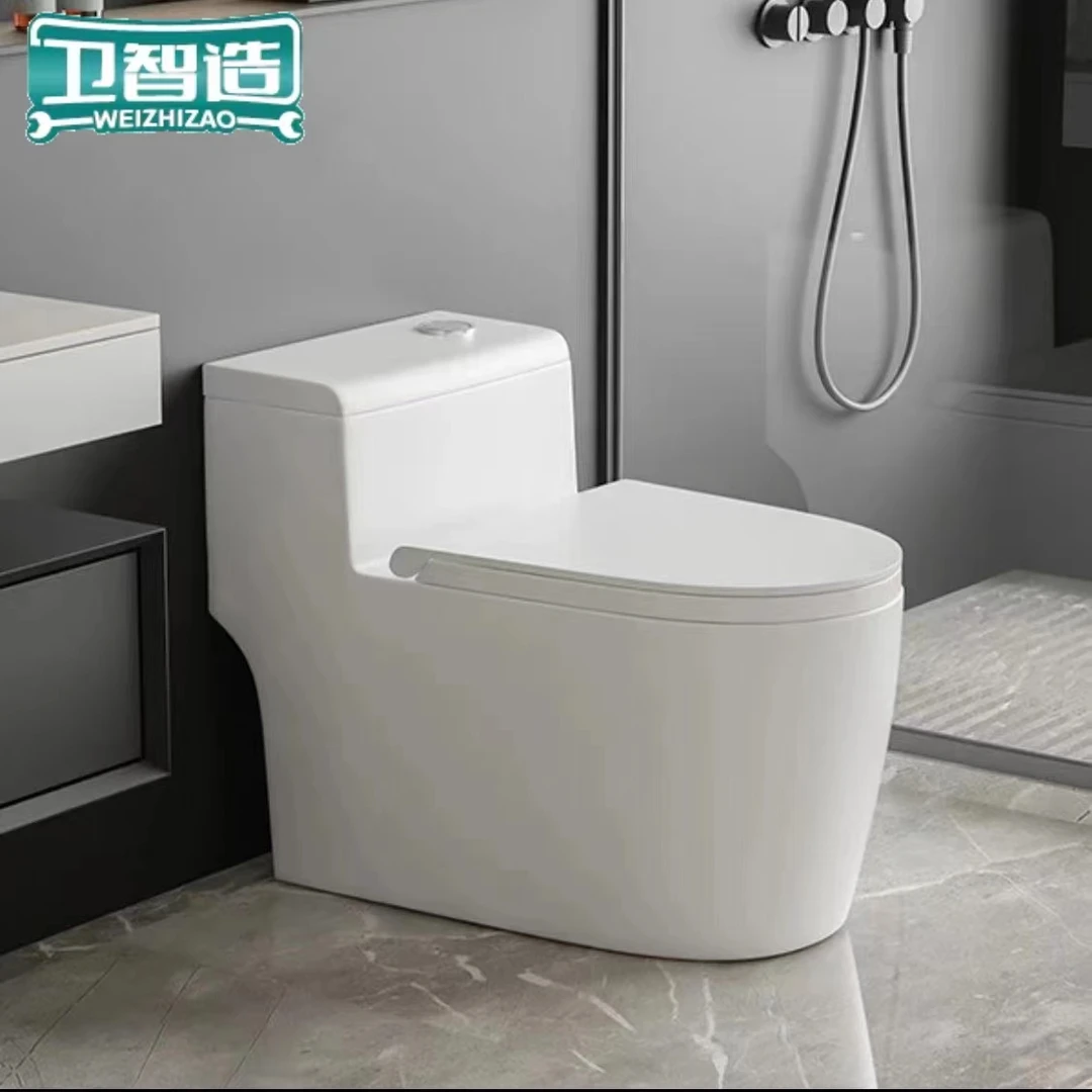 卫智造卫智造8895超漩虹吸冲水坐便器清洁简单静音防臭虹吸式马桶