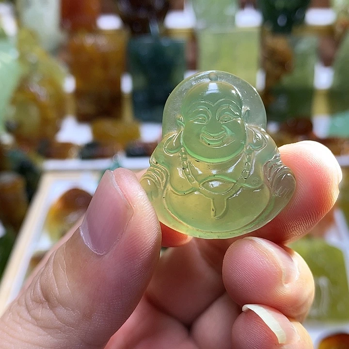 蛇纹石玉未镶嵌珠宝半成品