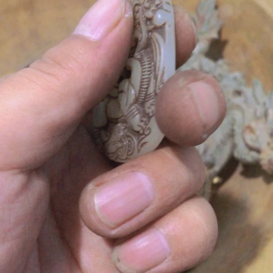郑***）闪电购铜摆件工艺品