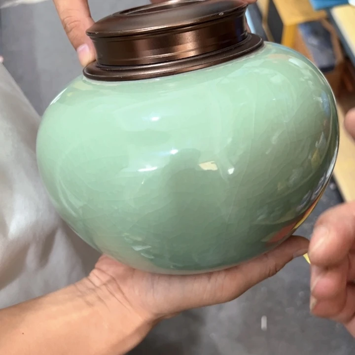 瑕疵福利品陶瓷茶叶罐