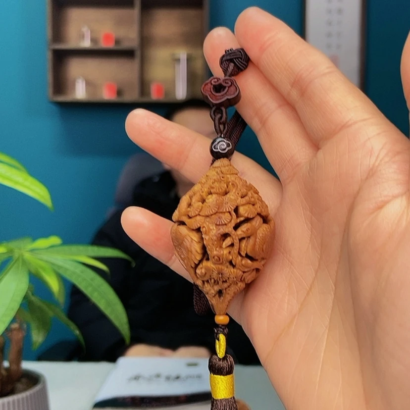 【闪购商品】橄榄核手串/手链松鹤延年6666666669666666