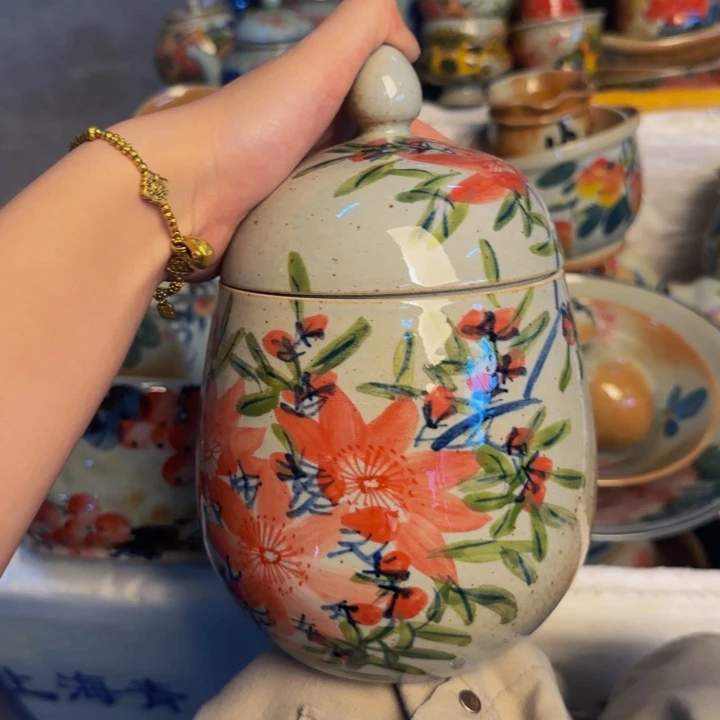 瓷片景德镇陶瓷手工手绘