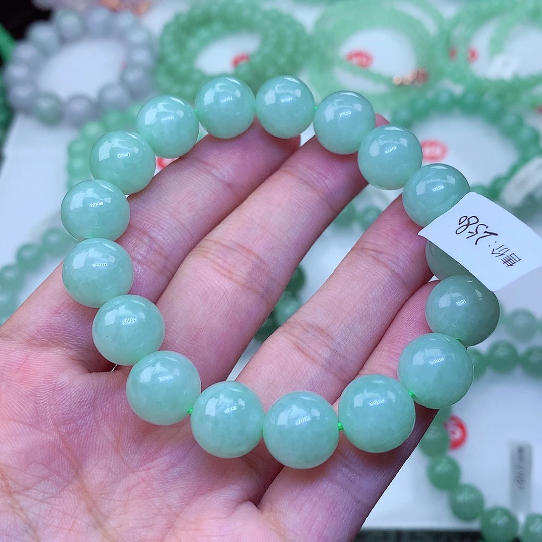 翡翠未镶嵌毛衣链