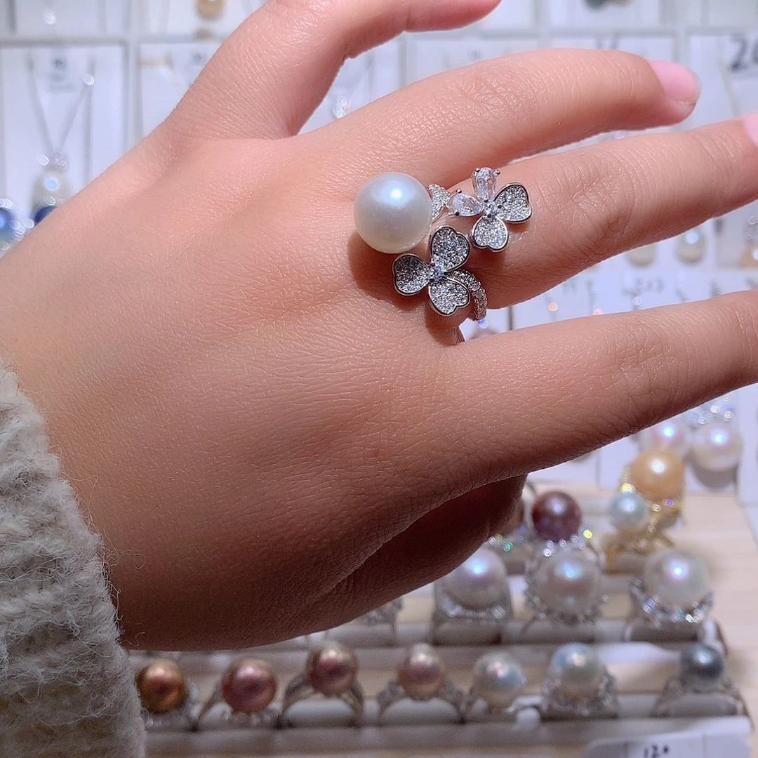 戒指淡水珍珠未镶嵌CC11mm