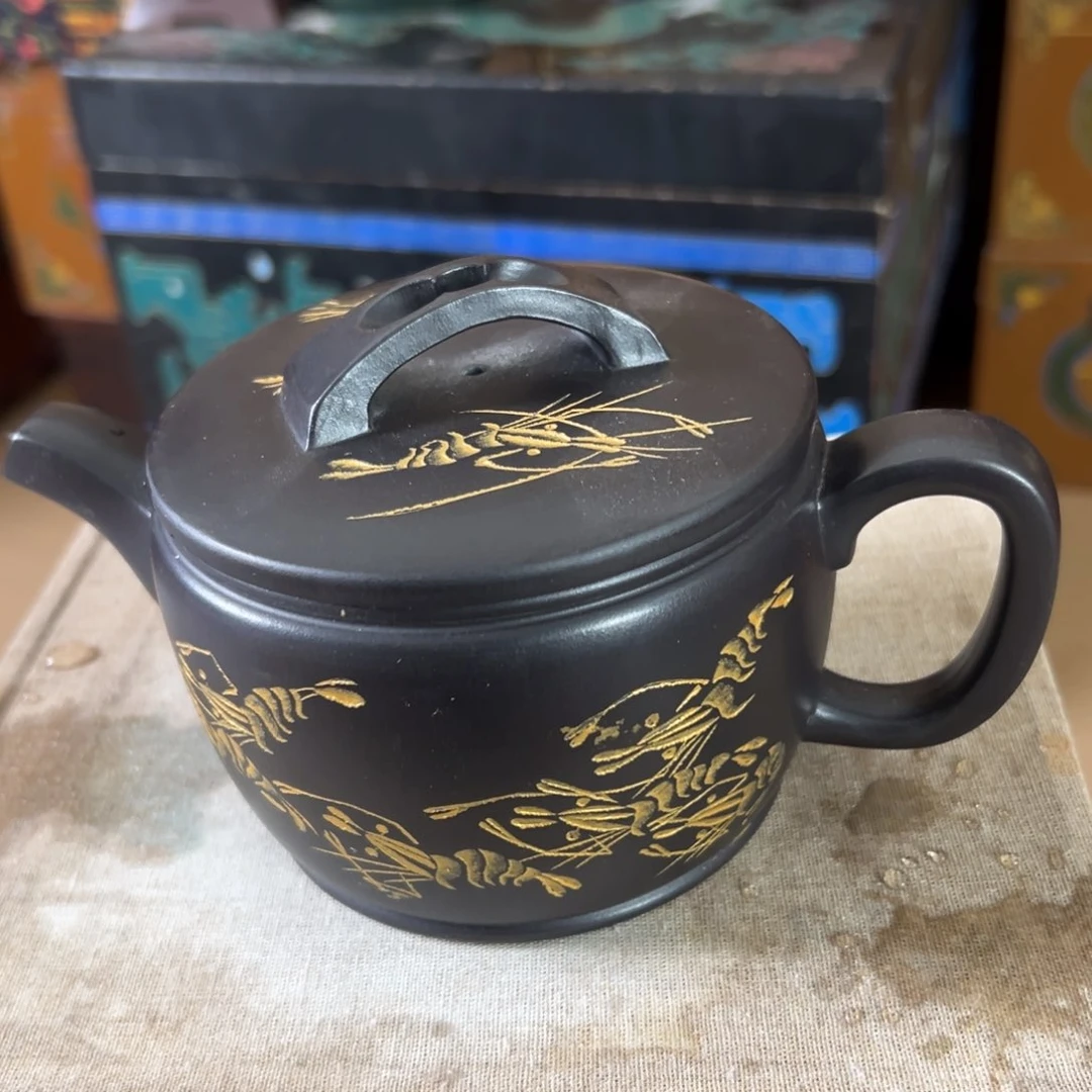 茶壶紫砂原矿紫砂壶