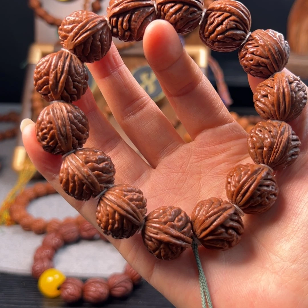 桃核吊坠21刺龙元宝