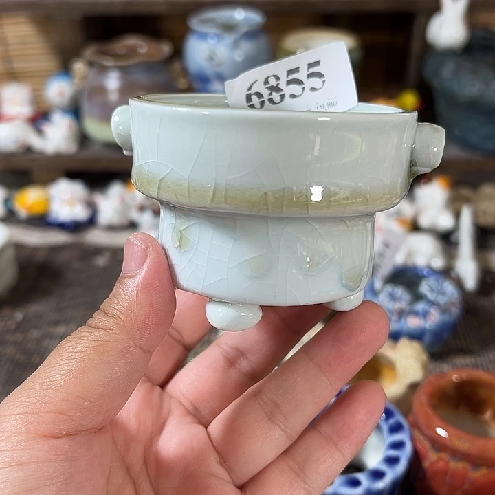 口6 手工花盆满30包邮